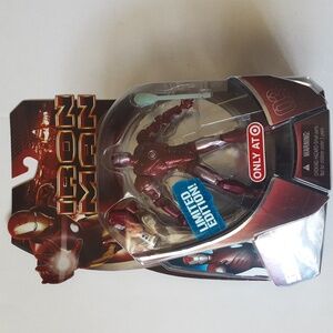 Iron Man Action Figure Repulsor Red Prototype Exclusive Marvel 2008 Hasbro NEW
